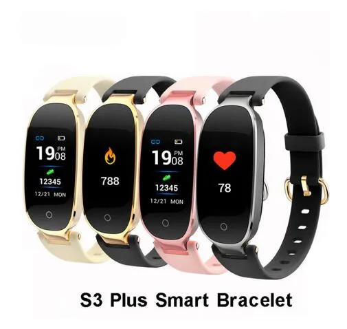 S3 Fashion Smart Band Girl Women IP67 Smart Bracelet Heart Rate Monitor Wrist Smartband Lady Female Fitness Tracker Wristband
S3 Fashion Smart Band Girl Women IP67 Smart Bracelet Heart Rate Monitor Wrist Smartband Lady Female Fitness Tracker Wristband