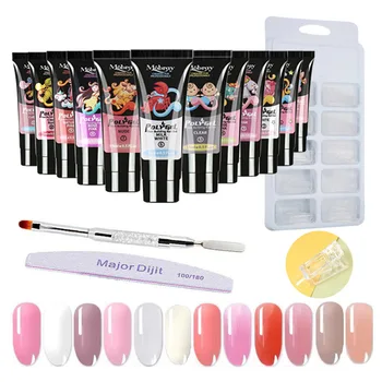 12 Colors 15ml Quick Building Nail Gel Transparent Nail Molds Nail Clip DIY Manicure Set Nail Art Build Kit
12 Colors 15ml Quick Building Nail Gel Transparent Nail Molds Nail Clip DIY Manicure Set Nail Art Build Kit
