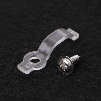 100 Pcs Mounting Bracket 10mm Fixing Clip For 5050 LED Strip Light with Screws
100 Pcs Mounting Bracket 10mm Fixing Clip For 5050 LED Strip Light with Screws