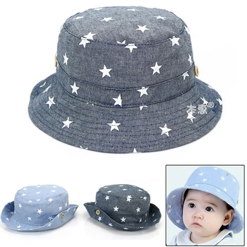 Soft Cotton Baby Sun Hat Infant Boys Girls Bucket Hat Denim Cotton Toddler Kids Tractor Cap Baby head decoration Four season hat
Soft Cotton Baby Sun Hat Infant Boys Girls Bucket Hat Denim Cotton Toddler Kids Tractor Cap Baby head decoration Four season hat