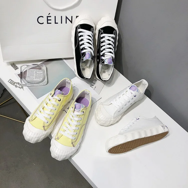 2019 New Style Casual Shoes Shell Head Casual Shoes Rubber Outsole Super Comfortable Versatile Canvas Shoes
2019 New Style Casual Shoes Shell Head Casual Shoes Rubber Outsole Super Comfortable Versatile Canvas Shoes