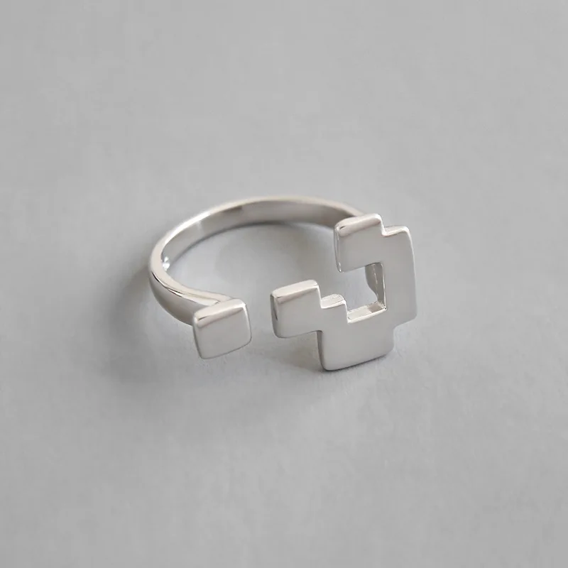 Authentic S925 Sterling Silver FINE Jewelry GLOSSY question mark Ring adjust TLJ828
Authentic S925 Sterling Silver FINE Jewelry GLOSSY question mark Ring adjust TLJ828