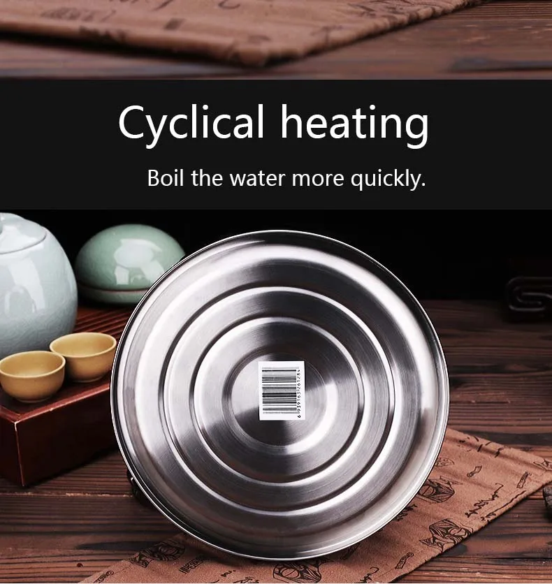 Generic 304 Stainless Steel Household Gas Kettle Whistle Teapot