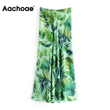 Aachoae Bohemian Long Maxi Skirt Women Stylish Leaves Printed Beach Skirts Female High Waist Side Zipper Casual Pleated Skirt
Aachoae Bohemian Long Maxi Skirt Women Stylish Leaves Printed Beach Skirts Female High Waist Side Zipper Casual Pleated Skirt