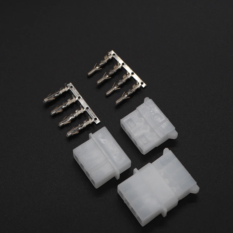 50 Sets ATX / EPS Molex 5.08mm Computer power connector 4P D type male and female plastic shell + terminals Connector
50 Sets ATX / EPS Molex 5.08mm Computer power connector 4P D type male and female plastic shell + terminals Connector
