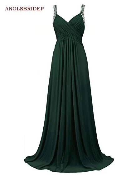 Вечернее шифоновое платье-трапеция, на бретелях, с бисером, до пола, для свадьбы, горячая распродажа
Вечернее шифоновое платье-трапеция, на бретелях, с бисером, до пола, для свадьбы, горячая распродажа