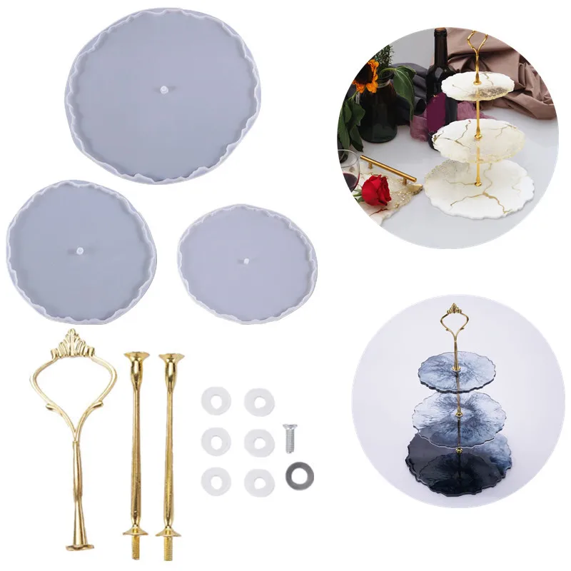 Crystal Epoxy Resin Mold Three-layer Fruit Tray Casting Silicone Mould DIY Crafts Desktop Decoration Making Tools
Crystal Epoxy Resin Mold Three-layer Fruit Tray Casting Silicone Mould DIY Crafts Desktop Decoration Making Tools