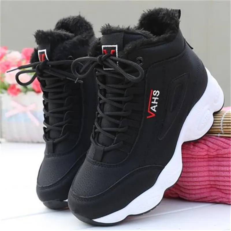 Sport Running Shoes Women Winter warm tennis Women High top Sneakers Woman zapatos mujer Walking Training Loafers buty damskie
Sport Running Shoes Women Winter warm tennis Women High top Sneakers Woman zapatos mujer Walking Training Loafers buty damskie