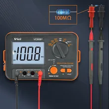 VICI Digital Insulation Resistance Tester with LCD 250V-1000V VC60B+ Megger MegOhm Meter High Voltage Short Circuit Input Alarm
VICI Digital Insulation Resistance Tester with LCD 250V-1000V VC60B+ Megger MegOhm Meter High Voltage Short Circuit Input Alarm