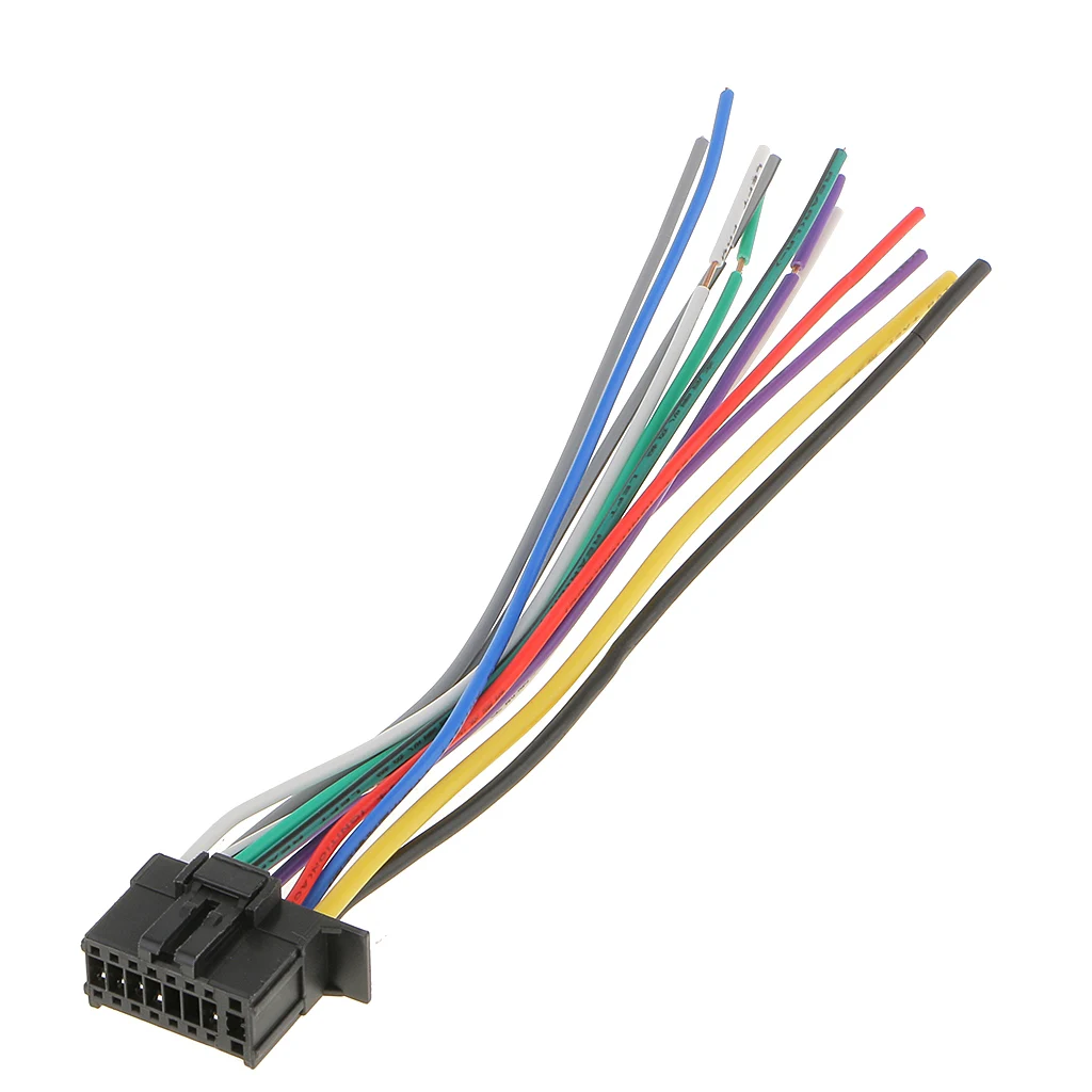 16 Pin Radio Wire Harness Audio Connector Line Replacement Part For Pioneer 2350 Car Stereo 6.3 Inch
16 Pin Radio Wire Harness Audio Connector Line Replacement Part For Pioneer 2350 Car Stereo 6.3 Inch