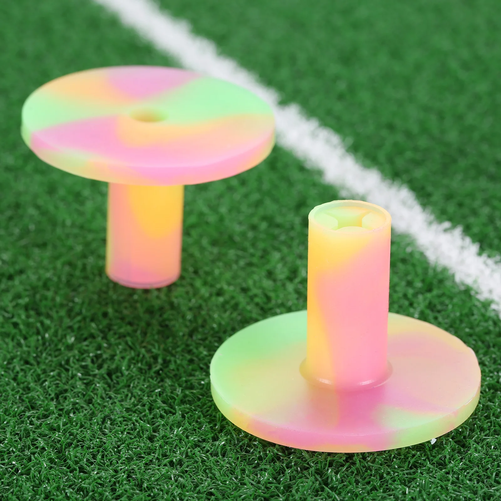 1Pc 38mm Colorful Durable Rubber Golf Tees Indoor Outdoor Golf Ball Tee Holder Golf Course Range Mat Training Practice Accessory
1Pc 38mm Colorful Durable Rubber Golf Tees Indoor Outdoor Golf Ball Tee Holder Golf Course Range Mat Training Practice Accessory