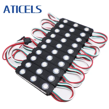 20PCS 12V WS2811 LED Module RGB Pixel LED Strip 5050 Dream Color Waterproof For Advertising Letter Led Sign backlight
20PCS 12V WS2811 LED Module RGB Pixel LED Strip 5050 Dream Color Waterproof For Advertising Letter Led Sign backlight