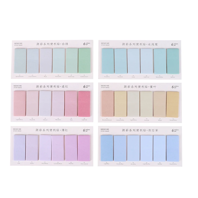 120 Sheets Creative Colorful Memo Pad Sticky Notes Memo Paper Index Bookmark Notebook Stationery School Office Supplies
120 Sheets Creative Colorful Memo Pad Sticky Notes Memo Paper Index Bookmark Notebook Stationery School Office Supplies
