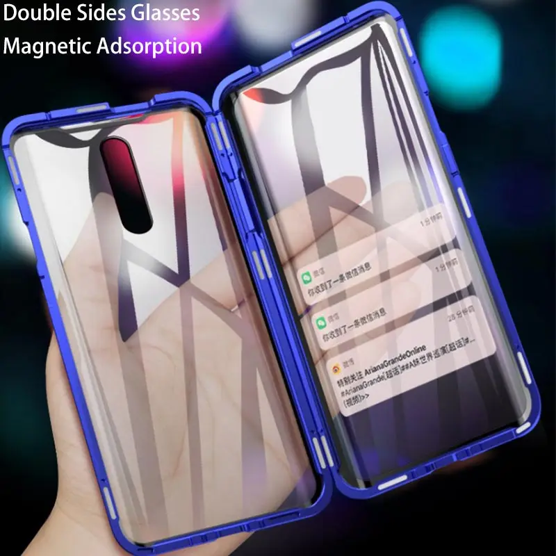 Front+Back Double Sides Clear Glass Magnetic Case For OPPO F11 F11Pro F9 A7X A7 A5S A5 A3S A9 2020 A5 2020 A11X Metal Cover Case
Front+Back Double Sides Clear Glass Magnetic Case For OPPO F11 F11Pro F9 A7X A7 A5S A5 A3S A9 2020 A5 2020 A11X Metal Cover Case