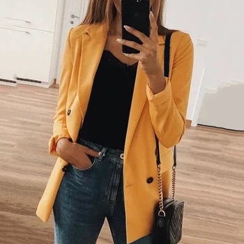 2019 Fashion Women Blazers and Jackets for Women Suit Outwear Solid Color Turndown Collar Long Sleeve Blazers Women Jacket Coat
2019 Fashion Women Blazers and Jackets for Women Suit Outwear Solid Color Turndown Collar Long Sleeve Blazers Women Jacket Coat
