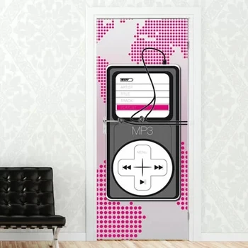 Self Adhesive Cartoon Mp3 Pink Diy Art Decal Sticker Home Door Decoration Renovation PVC Wallpaper Print Picture for Living Room
Self Adhesive Cartoon Mp3 Pink Diy Art Decal Sticker Home Door Decoration Renovation PVC Wallpaper Print Picture for Living Room