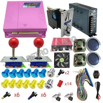 Arcade parts Bundles kit With 815 in 1 Pandora Box 4S Joystick Microswitch LED illuminated Buttons for Arcade Cabinet Machines
Arcade parts Bundles kit With 815 in 1 Pandora Box 4S Joystick Microswitch LED illuminated Buttons for Arcade Cabinet Machines