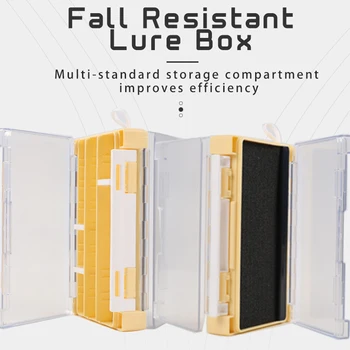 Waterproof Fly Fishing Boxes Double Layer Compartments Waterproof Fishing Box Storage Fishing Rig Tackle Hook Box Case Box
Waterproof Fly Fishing Boxes Double Layer Compartments Waterproof Fishing Box Storage Fishing Rig Tackle Hook Box Case Box