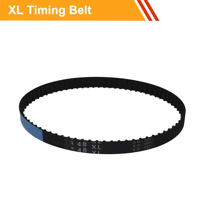 

XL Type Closed loop Tooth Belt Length 130/132/134/136/146/148/150XL Rubber Belts Round 10/15mm Belt Width Drive Belt