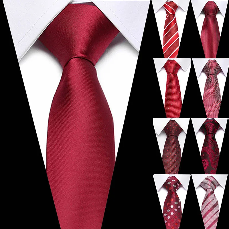 Wedding 7.5cm Red Striped Ties for Men Formal Business Wedding Tie New Classic 100% Silk Men's Ties Neck Ties Wedding Party
Wedding 7.5cm Red Striped Ties for Men Formal Business Wedding Tie New Classic 100% Silk Men's Ties Neck Ties Wedding Party