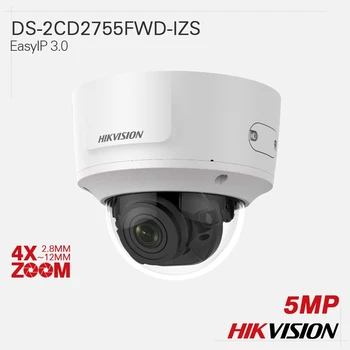 Hikvision Original IP Camera DS-2CD2755FWD-IZS EasyIP 3.0 4X ZOOM 4K 8MP H.265+ EXIR VF Dome All-metal IP67 IK10 120dB WDR
Hikvision Original IP Camera DS-2CD2755FWD-IZS EasyIP 3.0 4X ZOOM 4K 8MP H.265+ EXIR VF Dome All-metal IP67 IK10 120dB WDR