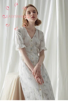 EASYSMALL Women dress Fashion holiday Vintage French V-neck high-end Vestidos party evening plant big size High Waist Dresses
EASYSMALL Women dress Fashion holiday Vintage French V-neck high-end Vestidos party evening plant big size High Waist Dresses