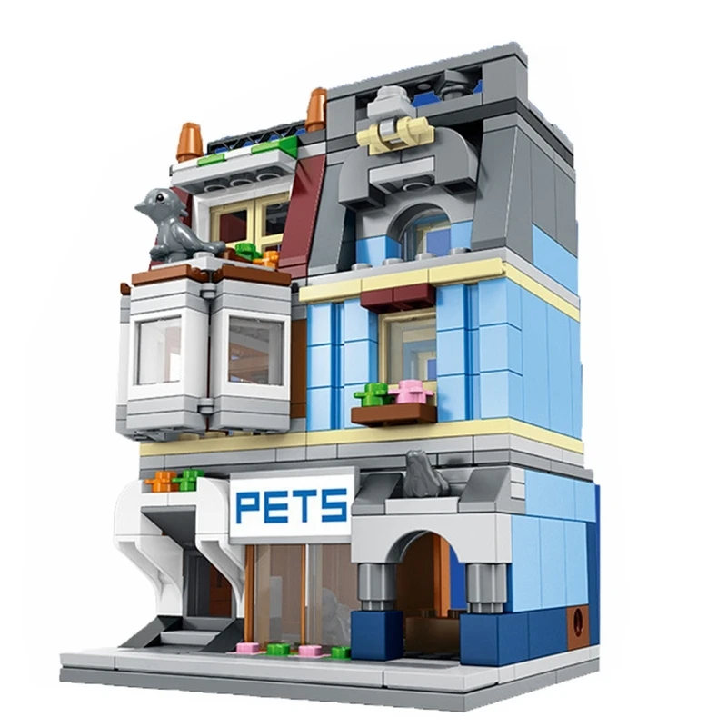 305Pcs Lockings City Pets Shop Street View Architecture Creator Friends Girls Model Building Blocks Toys Birthday Gifts Lockings
305Pcs Lockings City Pets Shop Street View Architecture Creator Friends Girls Model Building Blocks Toys Birthday Gifts Lockings