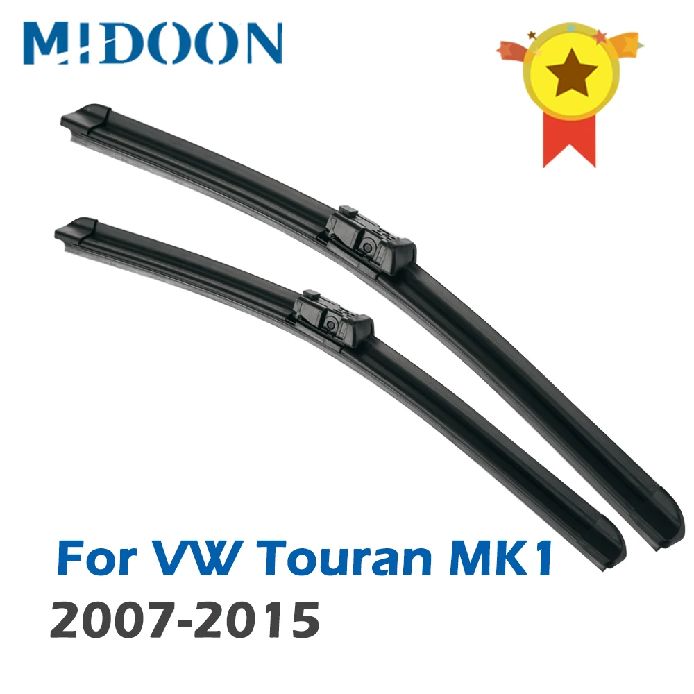Фото Щетки стеклоочистителя передние MIDOON для VW Touran MK1 2007-2015 лобовое стекло переднее 24 +