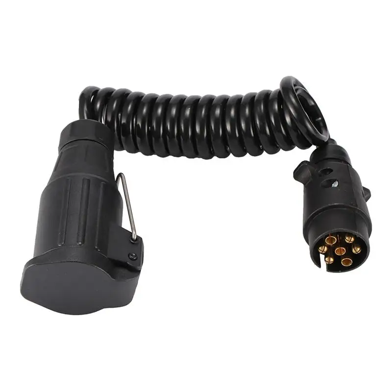 12V 13-13 Pin Trailer Plug Socket With Spring Cable 300cm Extension Cord Wiring Caravan Connectors Car Accessories
12V 13-13 Pin Trailer Plug Socket With Spring Cable 300cm Extension Cord Wiring Caravan Connectors Car Accessories