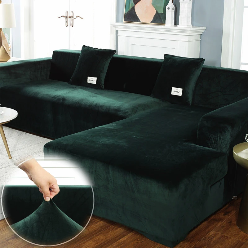 Plush Sofa Cover Velvet Elastic Leather Corner Sectional For Living Room Couch Covers Set Armchair Cover L Shape Seat Slipcovers
Plush Sofa Cover Velvet Elastic Leather Corner Sectional For Living Room Couch Covers Set Armchair Cover L Shape Seat Slipcovers