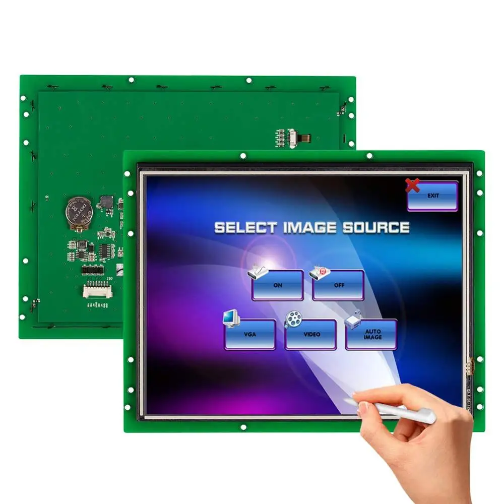 10.4 inch Programmable LCD Display Panel with Touch Controller + Serial Interface Support Any MCU 100PCS
10.4 inch Programmable LCD Display Panel with Touch Controller + Serial Interface Support Any MCU 100PCS