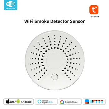 Timethinker Tuya Smart WiFi Smoke Detector Sensor Alarm Home Automation Alarm System Motion Alarm with Tuya Smart /Smart Life
Timethinker Tuya Smart WiFi Smoke Detector Sensor Alarm Home Automation Alarm System Motion Alarm with Tuya Smart /Smart Life