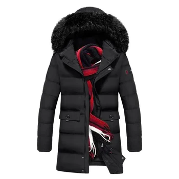 2019 Men Winter Jacket Long Coat Men's Fur collar Hooded Thick Warm Parka Plus size 8XL Down Cotton-padded Jacket Men Clothes 
2019 Men Winter Jacket Long Coat Men's Fur collar Hooded Thick Warm Parka Plus size 8XL Down Cotton-padded Jacket Men Clothes