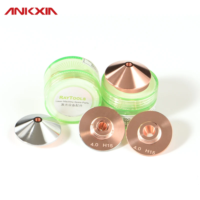 Raytools laser machine spare parts N.120GJT0512 double chroming dia.32 H15 laser nozzles copper nozzle original Bodor
Raytools laser machine spare parts N.120GJT0512 double chroming dia.32 H15 laser nozzles copper nozzle original Bodor