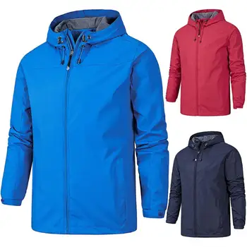 Casual Men Windproof Waterproof Jacket Zipper Climbing Skiing Hiking Hooded Coat Hooded waterproof coat keep your warm gifts
Casual Men Windproof Waterproof Jacket Zipper Climbing Skiing Hiking Hooded Coat Hooded waterproof coat keep your warm gifts