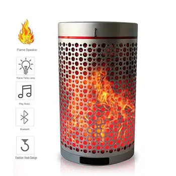 With Flame Light Atmosphere Woofer Wireless Bluetooth Speaker Portable Surround Sound Subwoofer Music Center Wall-mounted Column
With Flame Light Atmosphere Woofer Wireless Bluetooth Speaker Portable Surround Sound Subwoofer Music Center Wall-mounted Column