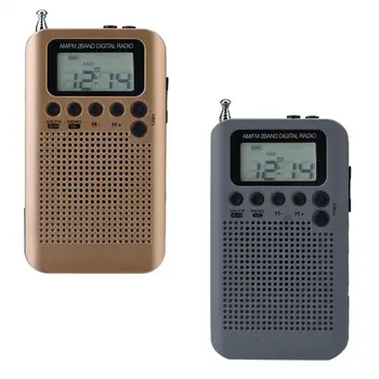 Portable Radio FM/AM Digital Portable Mini Receiver 2 Band 8UV Stereo Radio Digital Tuning Radio Pocket Radio
Portable Radio FM/AM Digital Portable Mini Receiver 2 Band 8UV Stereo Radio Digital Tuning Radio Pocket Radio