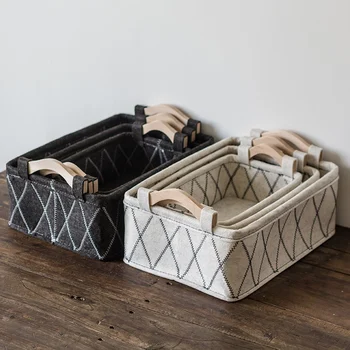 Modern Style Rectangular Felt Fabric Storage Baskets Portable Bedroom Cloths Toy Organizer Containe
Modern Style Rectangular Felt Fabric Storage Baskets Portable Bedroom Cloths Toy Organizer Containe