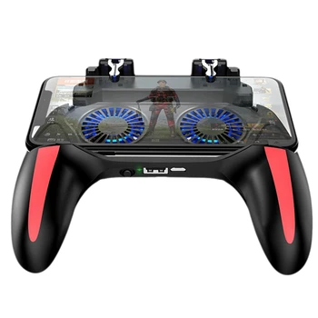 HOT-Double Fan Cooling Mobile Phone Gamepad Controller Suitable for Pubg Games and Movies
HOT-Double Fan Cooling Mobile Phone Gamepad Controller Suitable for Pubg Games and Movies