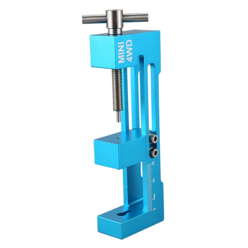 Aluminum Alloy 4WD Tire Installer Large/Small Bearing Top Rail Tyre Wheel Mounting Device Tool for RC Tamiya Mini 4WD Racing Car
Aluminum Alloy 4WD Tire Installer Large/Small Bearing Top Rail Tyre Wheel Mounting Device Tool for RC Tamiya Mini 4WD Racing Car