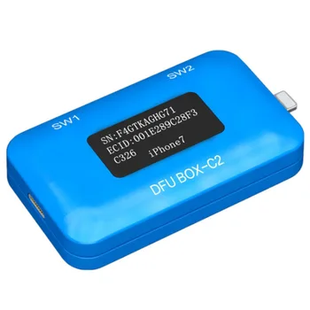 DFU BOX-C2 for Restoring Rebooting IOS Restore Reboot Instantly SN/ECID/MODEL Information Reading USB Current/Voltage Display
DFU BOX-C2 for Restoring Rebooting IOS Restore Reboot Instantly SN/ECID/MODEL Information Reading USB Current/Voltage Display