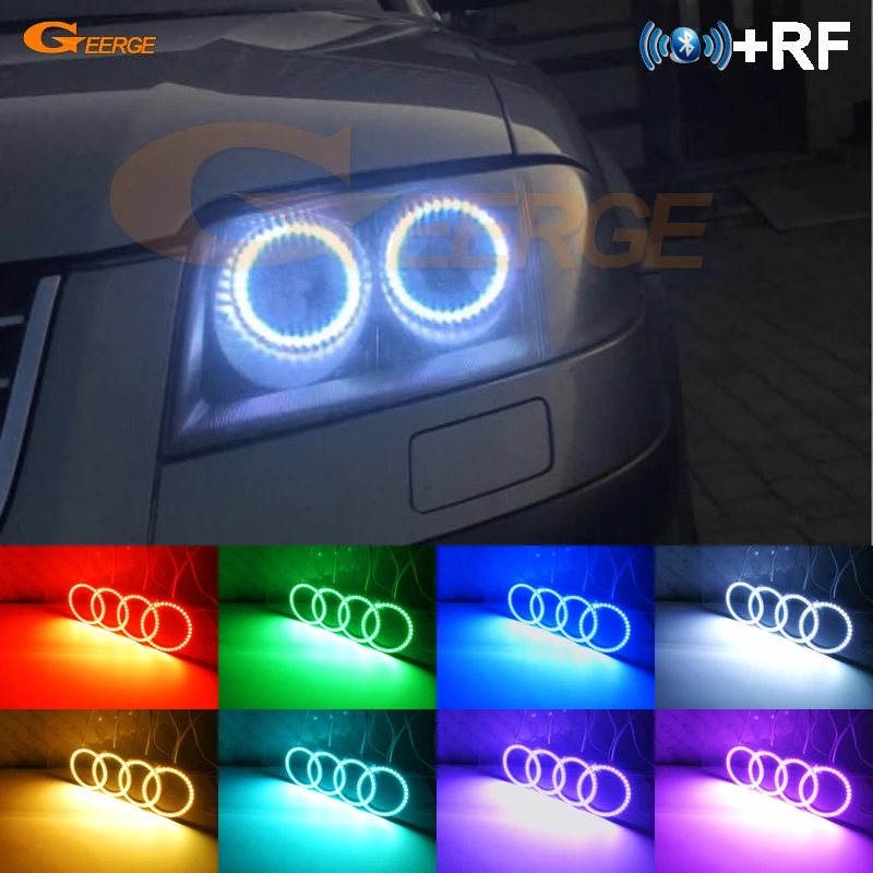 For Volkswagen VW Passat B5.5 2001-2005 Excellent RGB Angel Eyes kit Multi-Color Ultrabright RGB LED Angel Eyes Halo Rings
For Volkswagen VW Passat B5.5 2001-2005 Excellent RGB Angel Eyes kit Multi-Color Ultrabright RGB LED Angel Eyes Halo Rings