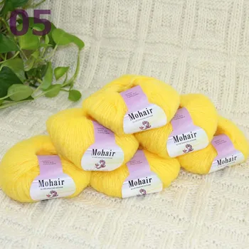Sale New 6BallsX25g Luxury Soft Mohair Warm Wrap Shawl Hand Knit Crochet Yarn Sunshine 291-05-6 
Sale New 6BallsX25g Luxury Soft Mohair Warm Wrap Shawl Hand Knit Crochet Yarn Sunshine 291-05-6