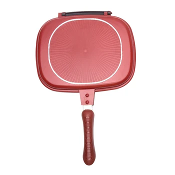 

Omelette Double Sided Pancake Pot Baking Non-stick Home Kitchen Frying Pan Breakfast Trays Steak Square Professional Cookware