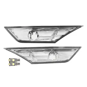 Pair White for Civic Light Front Left Right Car Clear Lens Bumper Side Marker Lights Plate Lamp for Honda for Civic 10TH 2016-18
Pair White for Civic Light Front Left Right Car Clear Lens Bumper Side Marker Lights Plate Lamp for Honda for Civic 10TH 2016-18