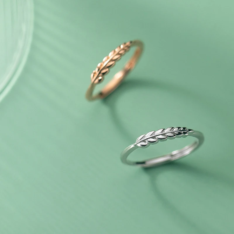 MloveAcc Vintage Wheat Leaves Rings for Women Gift Fashion 925 Sterling Silver Jewelry
MloveAcc Vintage Wheat Leaves Rings for Women Gift Fashion 925 Sterling Silver Jewelry