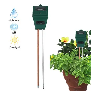 3-In-1 horticultural soil detector Illumination Tester Hygrometer Plastic Measuring PH value High accuracy tool
3-In-1 horticultural soil detector Illumination Tester Hygrometer Plastic Measuring PH value High accuracy tool