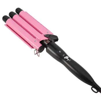 Egg roll head curling stick temperature control water big wave curling splint ceramic three tube curling device
Egg roll head curling stick temperature control water big wave curling splint ceramic three tube curling device