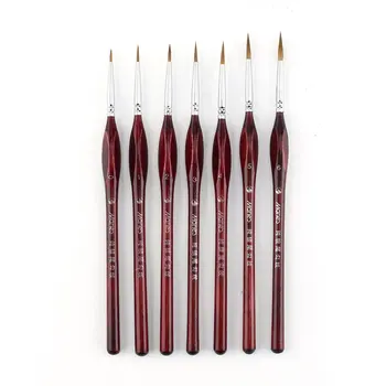 7PCS/SET Professional Fine Hand Painted Miniature Hook Line Pen Watercolor Paint Oil Painting Brush Drawing Art Pen
7PCS/SET Professional Fine Hand Painted Miniature Hook Line Pen Watercolor Paint Oil Painting Brush Drawing Art Pen