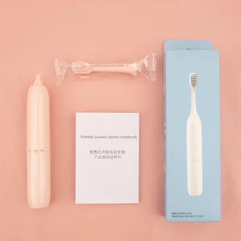Portable Sonic Electric Dry Cell Toothbrush Get Gift 5 Mode Travel IPX Waterproof Toothbrush Waterproof Toothbrush Soft Gift 
Portable Sonic Electric Dry Cell Toothbrush Get Gift 5 Mode Travel IPX Waterproof Toothbrush Waterproof Toothbrush Soft Gift